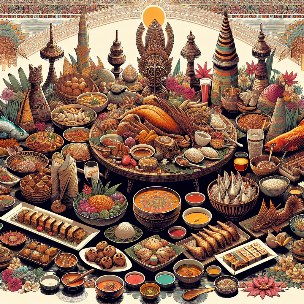 Kuliner Nusantara: Keanekaragaman 50 Makanan Ikonik dari Sabang hingga