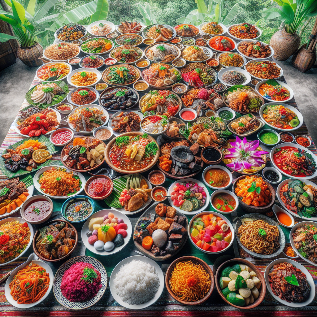 Keanekaragaman Kuliner Nusantara: Sajian Autentik dari 30 Makanan