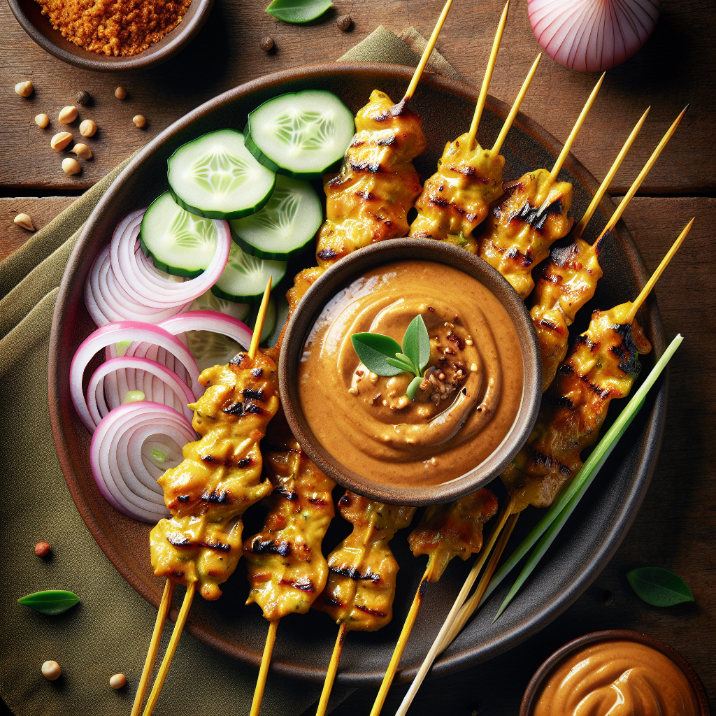 Kreasi Sate Ayam Bumbu Kacang yang Menggugah Selera