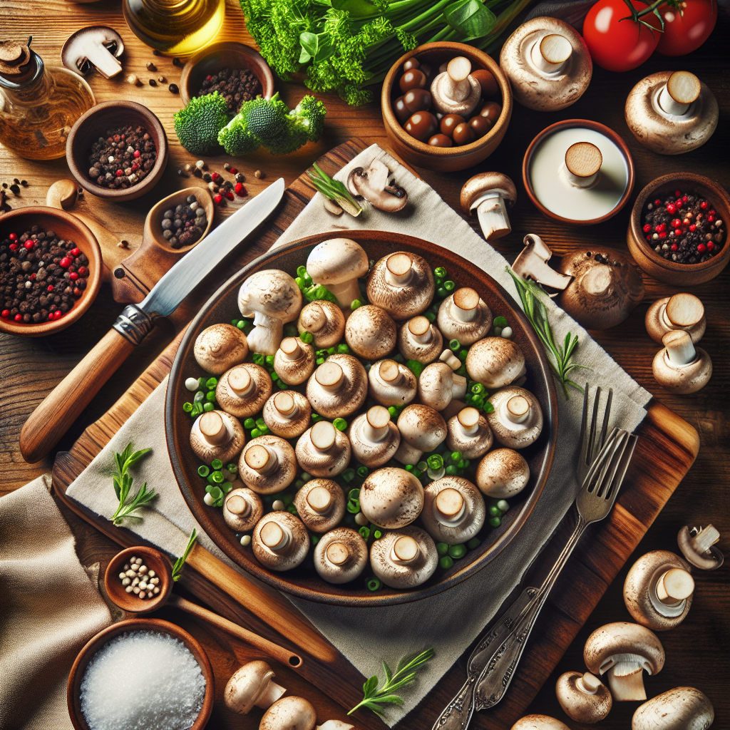 Kreasi Lezat dengan Resep Jamur Kancing yang Mudah Dibuat di Rumah